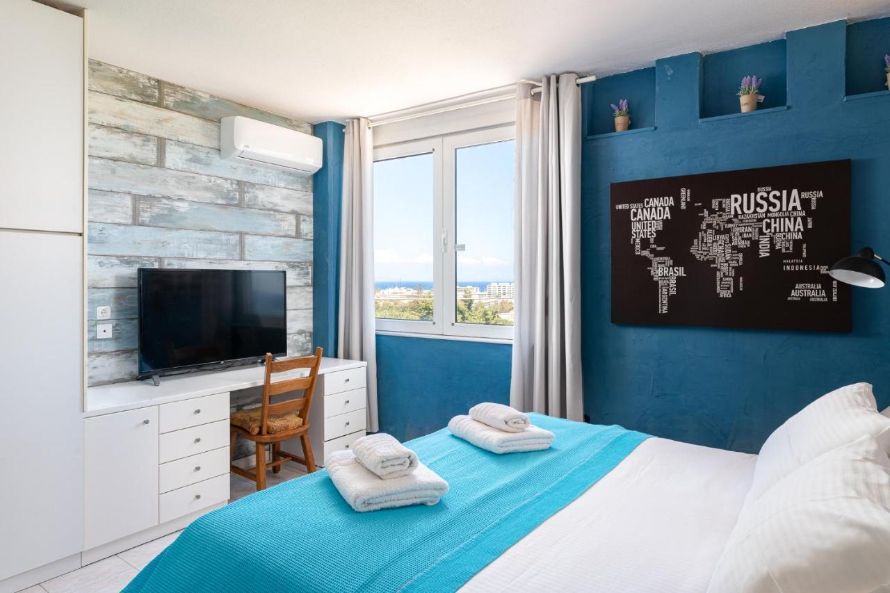 Amazing Apartments With Sea View In Rhodes Town Rhodes City 外观 照片